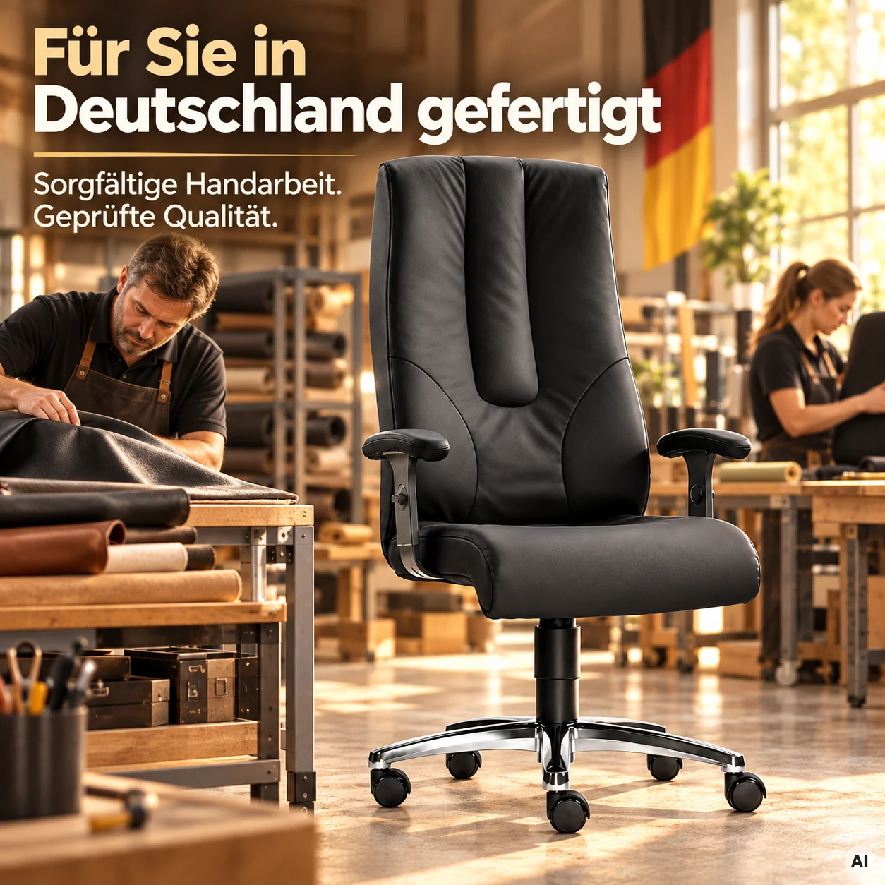 Hochlehner Jumbo XXL - Luxus XXL-Chefsessel