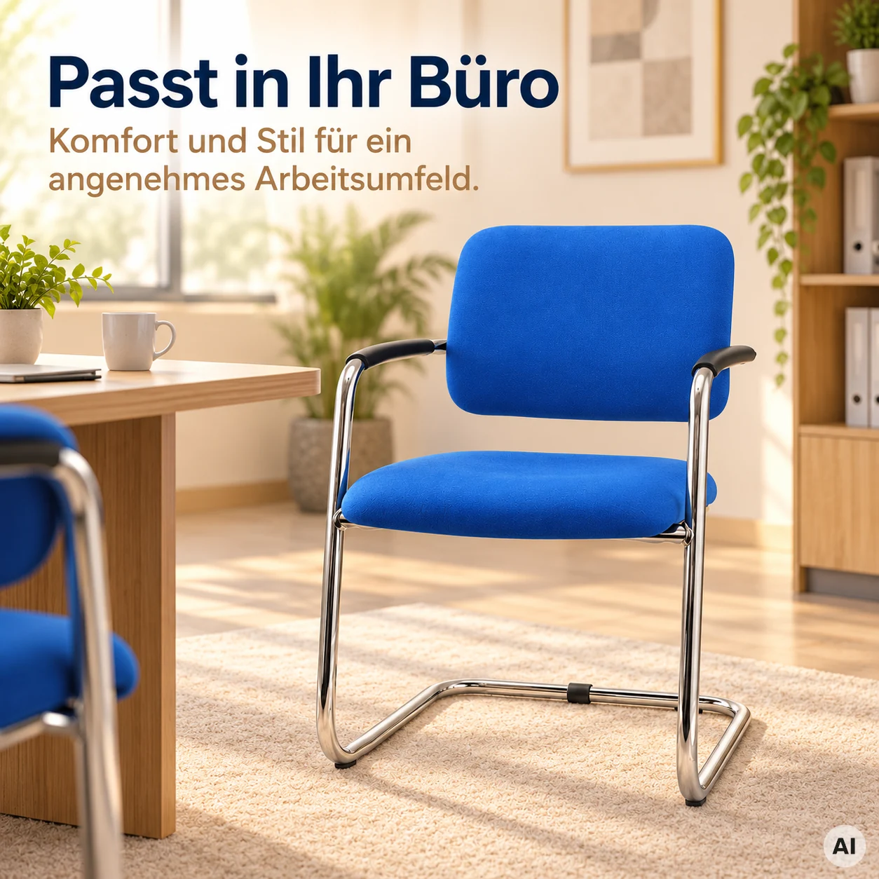 Ergo Mesh Meeting 2 - Bequemer Freischwinger