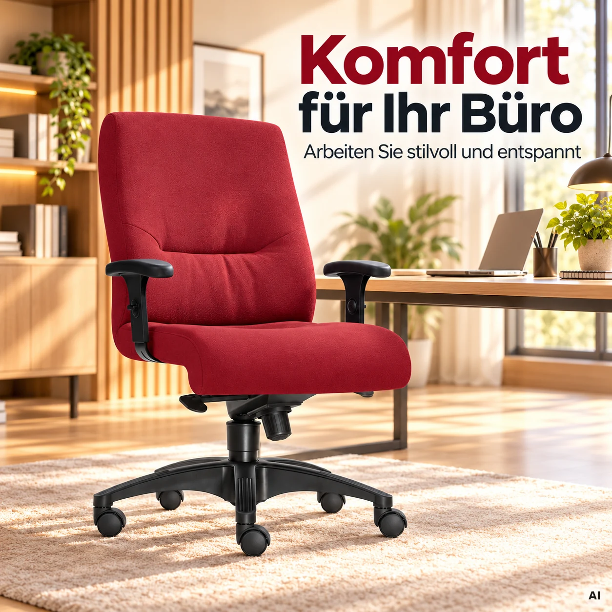 Halblehner Turbo L - Luxus Chefsessel