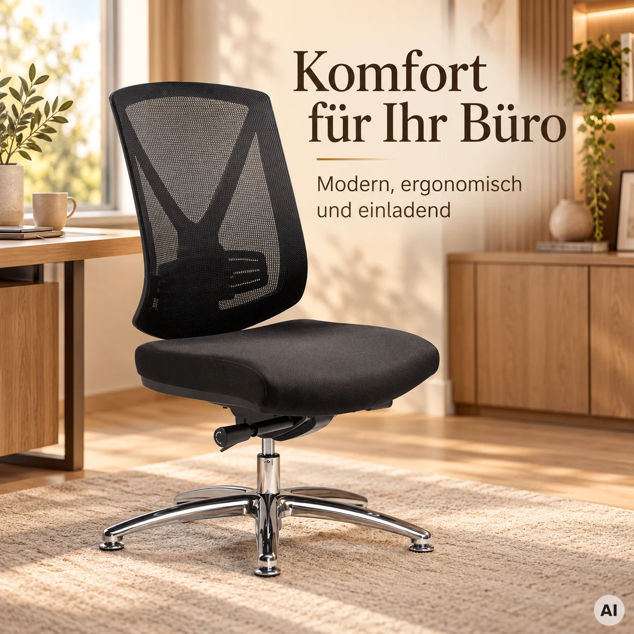 Ergo Studio Meeting 1 - Meetingstuhl mit Netz